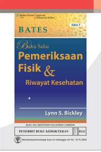 Image of Bates: Buku Saku Pemeriksaan Fisik & Riwayat Kesehatan