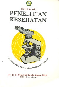 Image of Buku Ajar Penelitian Kesehatan