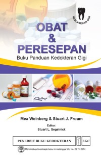 Image of Buku Panduan Kedokteran Gigi: Obat & Peresepan