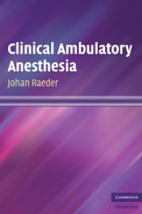 Image of Clinical Ambulatory Anesthesia