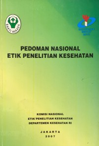 Image of Pedoman Nasional Etik Penelitian Kesehatan